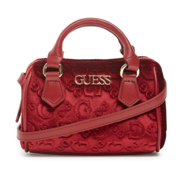 Guess Bags Nwt Guess Wine Kylee Mini Satchel Poshmark